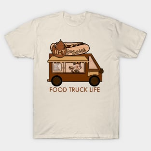 Food truck life for hot dog design T-Shirt